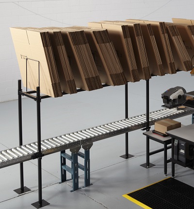 Over-Conveyor Carton Storage
