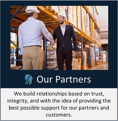 We build relationships based on trust, integrity, and with the idea of providing the best possible support for our partners and customers.