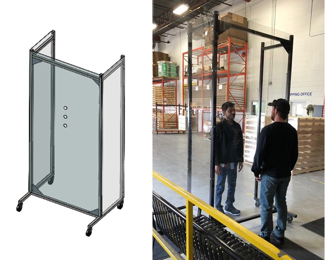 Single temperature testing module