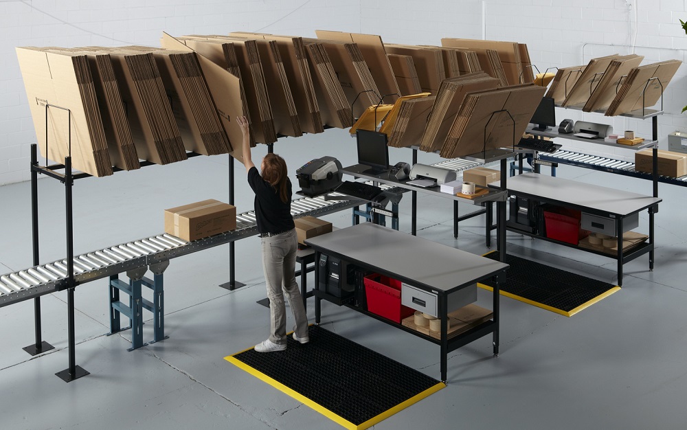 Over Conveyor Workstations and Storage