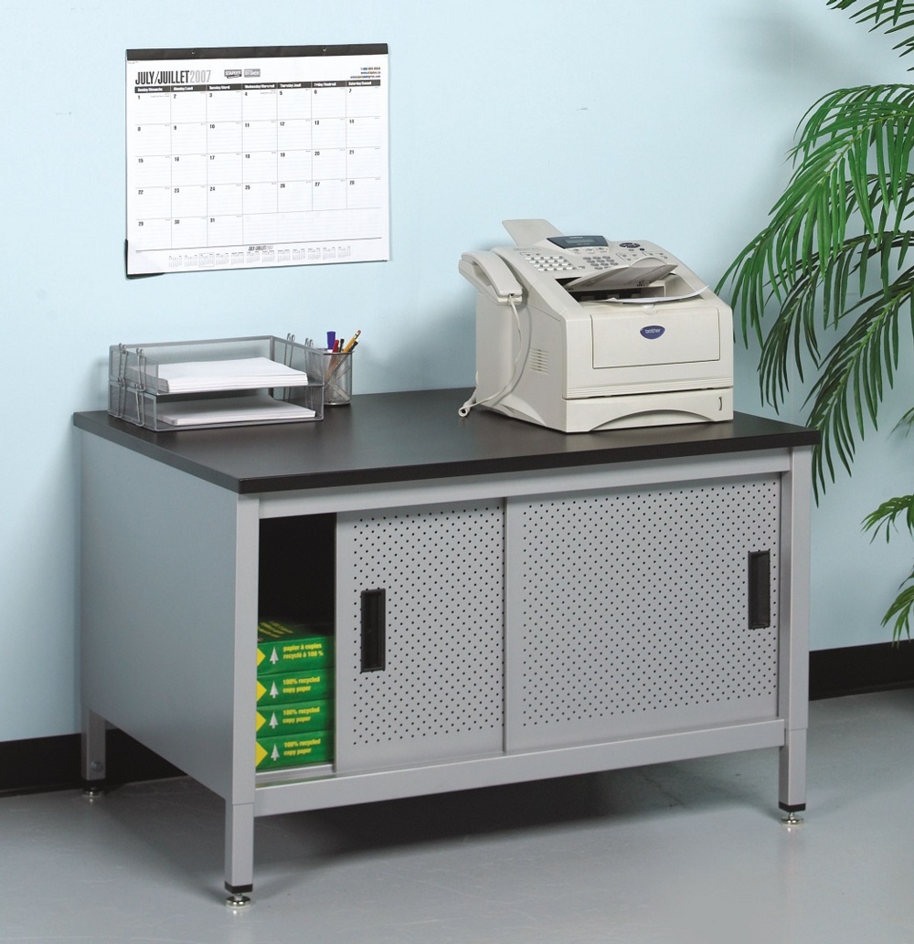 mailroom station for fax and copy machines dehnco