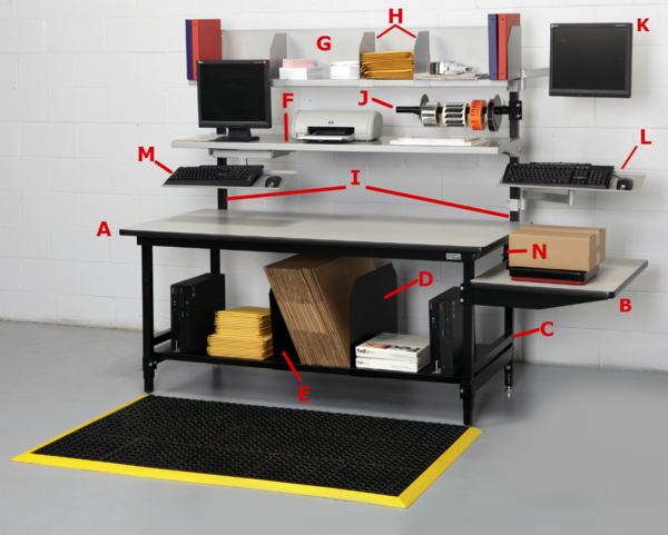 MS-1201 Manifest Bench