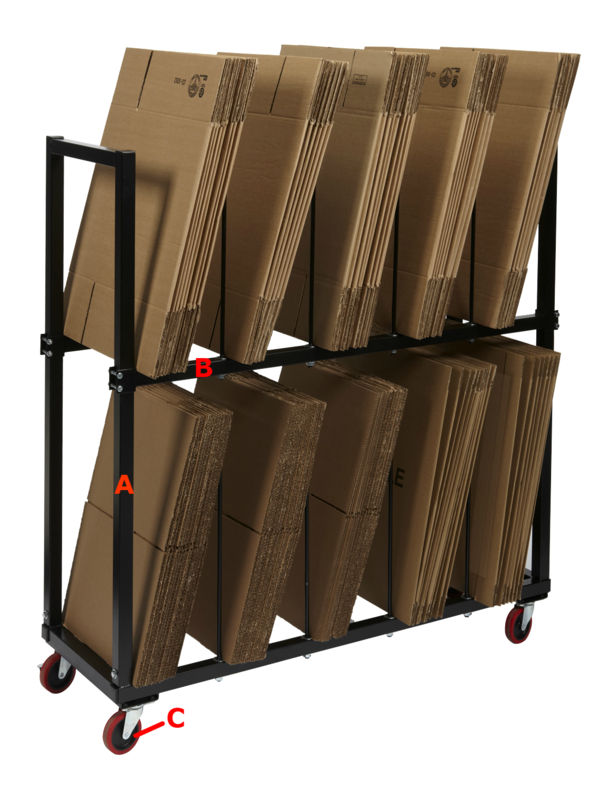 CS-1101 Carton Storage Cart