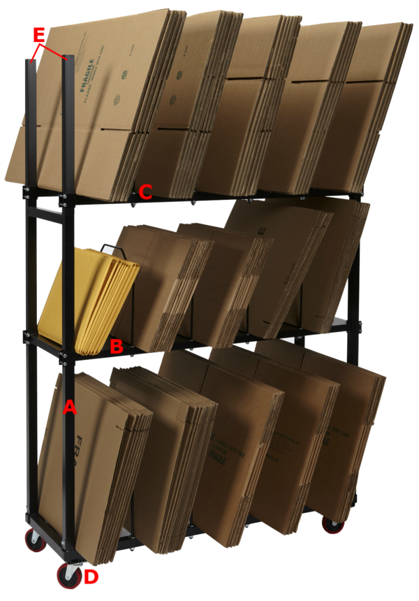 CS-1103 Box Stand Storage